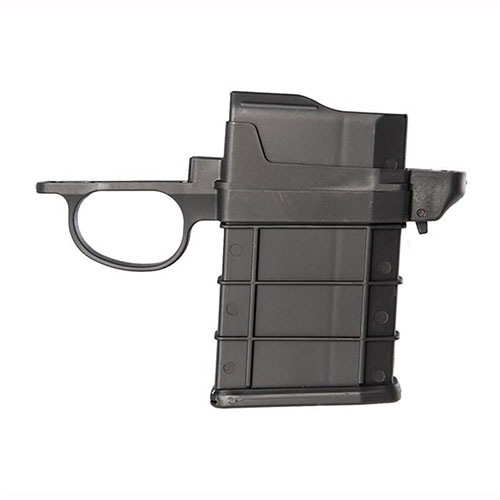 Mit dem Ammo Boost Detachable Magazine Kit für die Howa 1500 erhöhst du die Magazin-Kapazität auf 5 oder 10 Schuss und profitierst von schnellerem Nachladen.